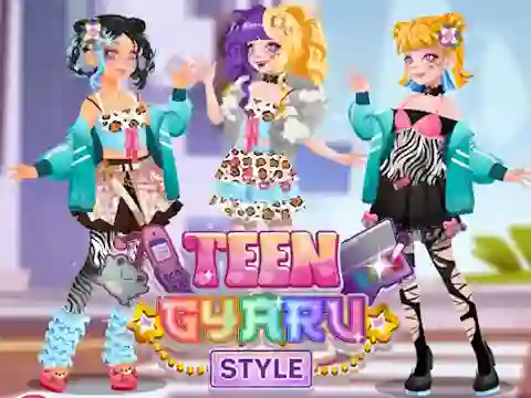 Teen Gyaru Style เกมออนไลน์