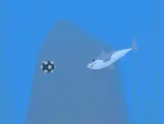 Lonely Shark Frenzy เกมออนไลน์