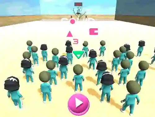 Squid Game Race 3d เกมออนไลน์