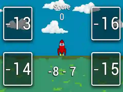 Rocket Math เกมออนไลน์
