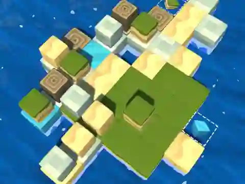 Cube Island: ASMR Relax Puzzle เกมออนไลน์