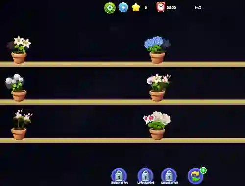 Flower Matching เกมออนไลน์