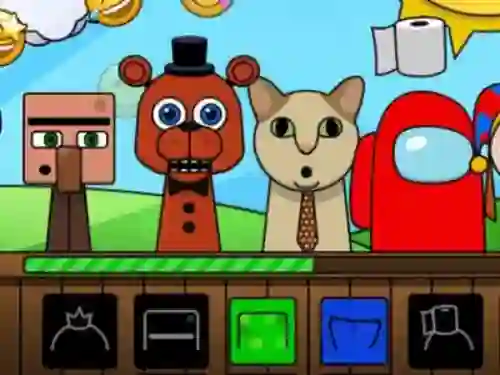 Sprunki: Monsters เกมออนไลน์