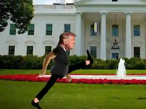 Trump Wobble Walk Challenge เกมออนไลน์