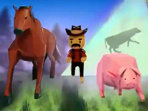 Farmers Versus Aliens เกมออนไลน์