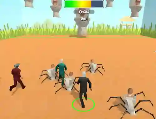 Cameraman Vs Skibidi Survival เกมออนไลน์