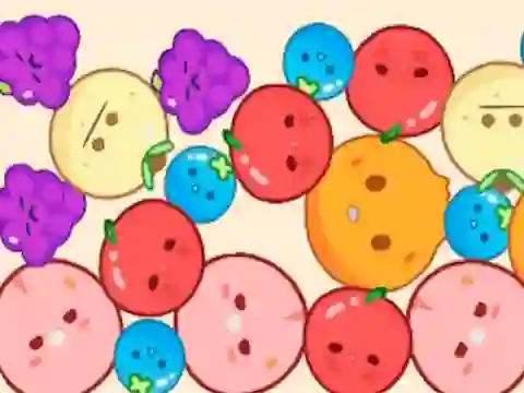 Merge fruits Fold the Watermelon Original! เกมออนไลน์