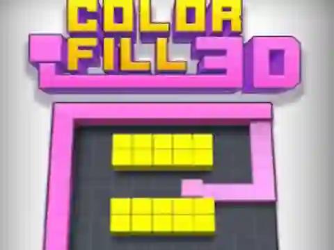 Color Fill 3D เกมออนไลน์