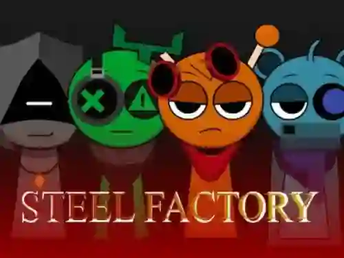 Sprunki x SepBox: Steel Factory เกมออนไลน์