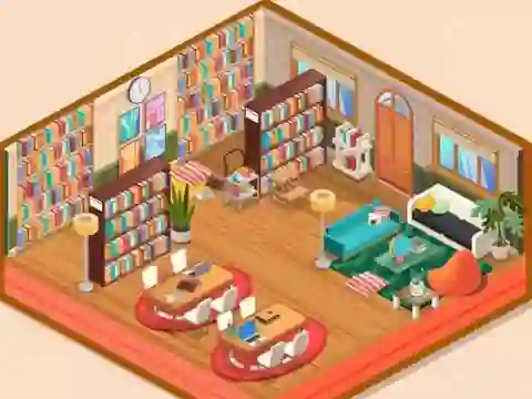 Decor: My Library เกมออนไลน์