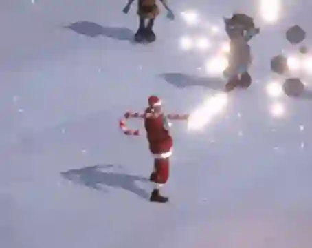 Santa With Cannon เกมออนไลน์