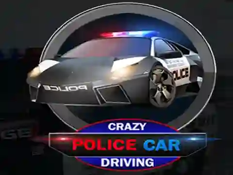 Crazy Police Car Driving เกมออนไลน์