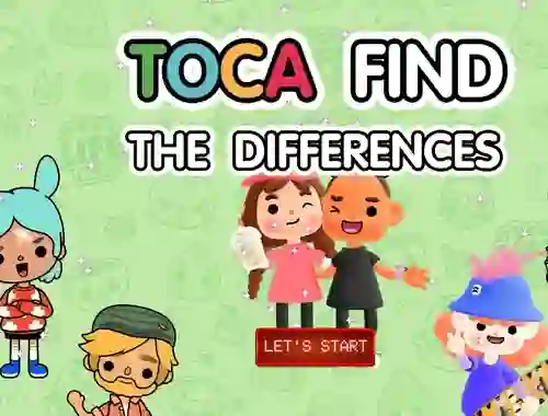 Toca Find The Differences เกมออนไลน์