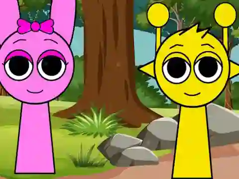 Hidden Sprunki เกมออนไลน์