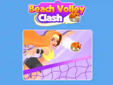 Beach Volley Clash เกมออนไลน์