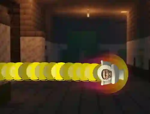 Skibidi Toilet Snake.io in Minecraft เกมออนไลน์