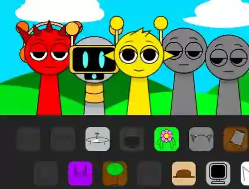 Sprunki Incredibox Horror เกมออนไลน์