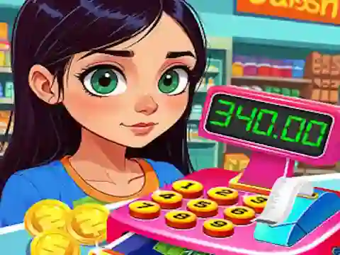 Supermarket Shopping For Kids เกมออนไลน์