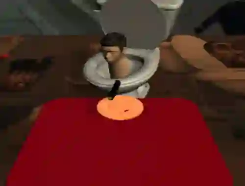 Skibidi Toilet Squid Game Honeycomb เกมออนไลน์