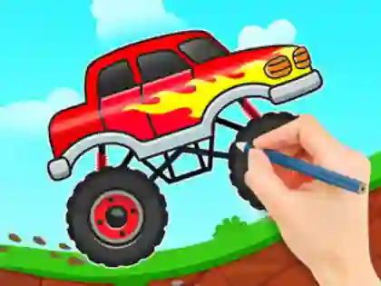 Coloring Book: Monster Truck เกมออนไลน์