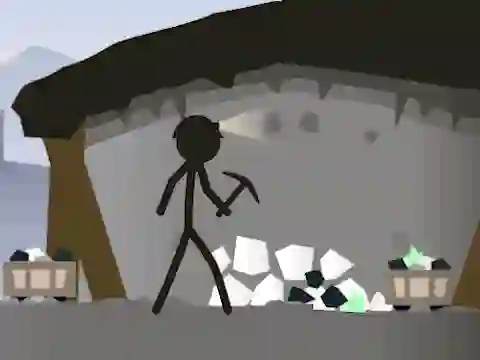 Stickman Mining Simulator เกมออนไลน์