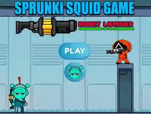 Sprunki Squid Game Rocket Launcher เกมออนไลน์