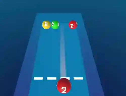 Merge The Balls 2048 Billiards! เกมออนไลน์