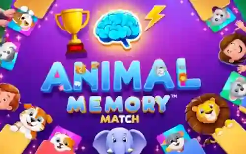 Animal Memory Match เกมออนไลน์