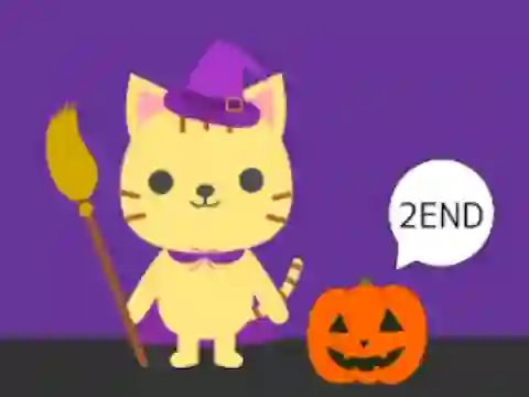 Cat and Halloween Escape เกมออนไลน์