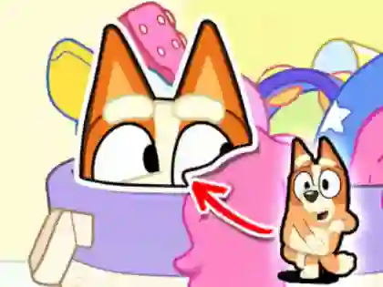 Jigsaw Puzzle: Bluey Hide & Seek เกมออนไลน์