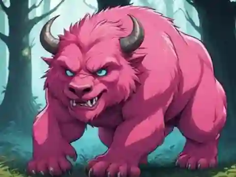 Magical Pink Beast Rescue เกมออนไลน์