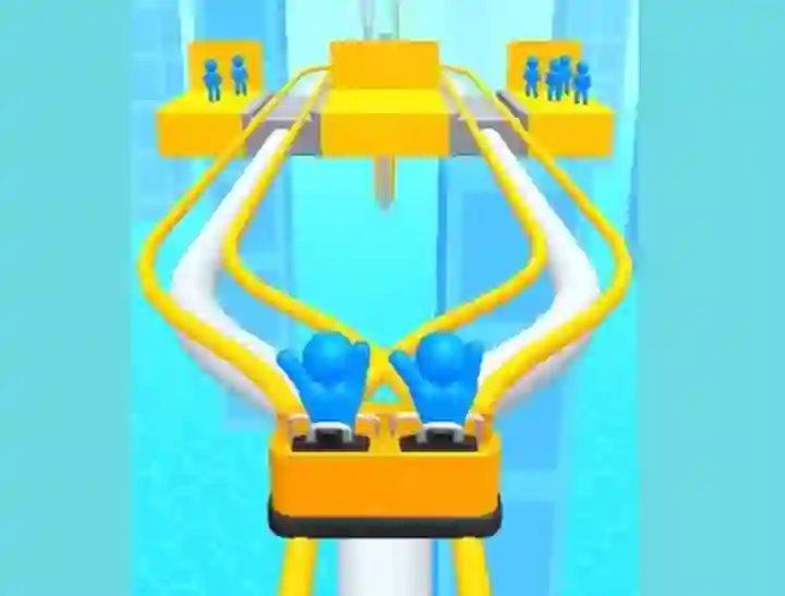 Runner Coaster Race เกมออนไลน์