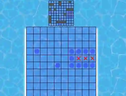 Battleship On Cells เกมออนไลน์