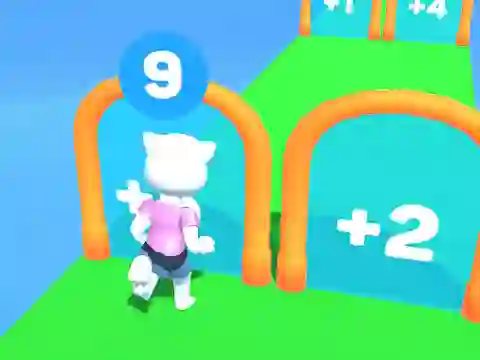 Cat Angela Running เกมออนไลน์