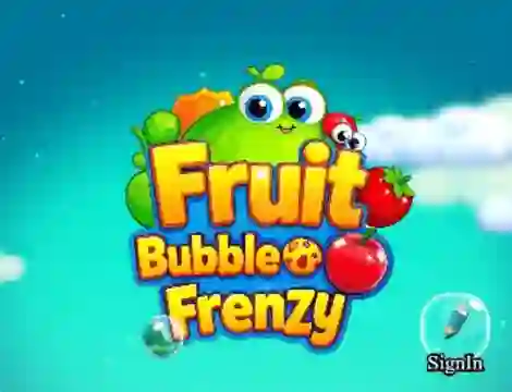 Fruit Bubble Frenzy เกมออนไลน์
