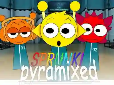 Sprunki Pyramixed: Squid Game เกมออนไลน์