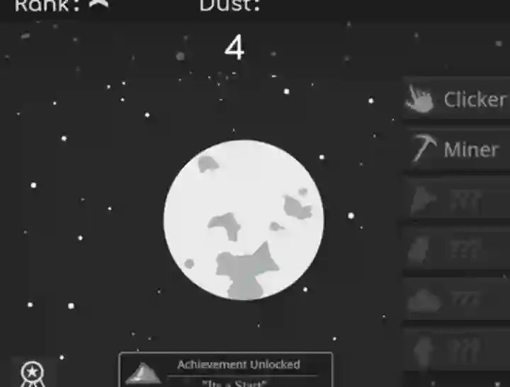 Planet Clicker Dust Collector เกมออนไลน์