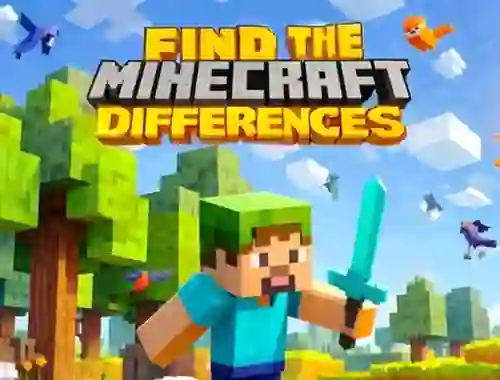 Find The Differences: Minecraft เกมออนไลน์