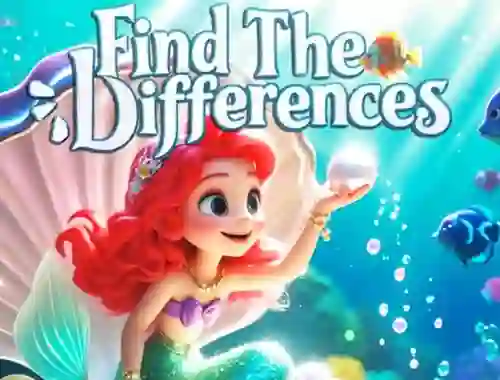 Find The Differences: Little Mermaid เกมออนไลน์