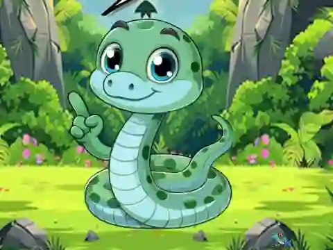 Snake Searching The Baby เกมออนไลน์