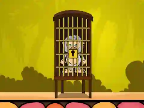Rescue the Cute White Monkey เกมออนไลน์