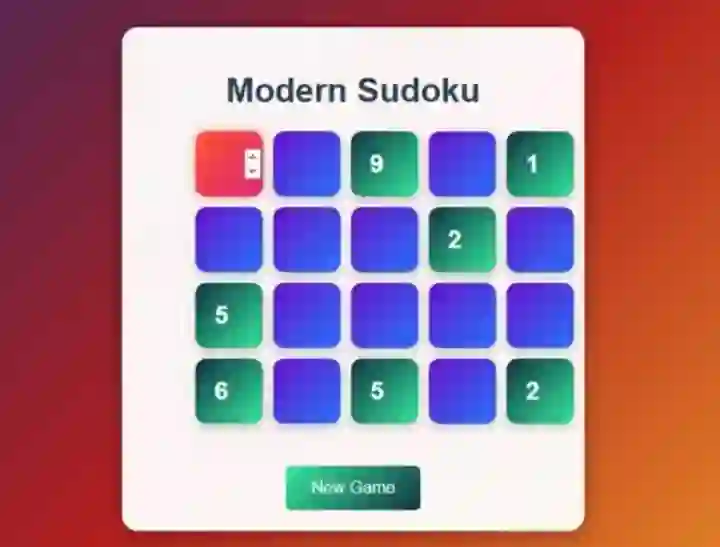 Modern Sudoku เกมออนไลน์