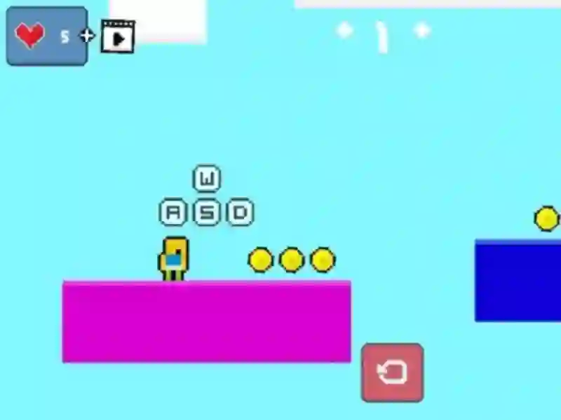 2d Obby Rainbow Parkour เกมออนไลน์