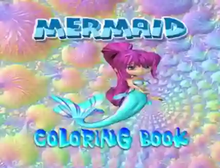 Mermaid Coloring Book เกมออนไลน์