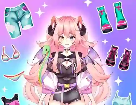 Anime Dress Up Moe เกมออนไลน์
