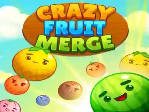 Crazy Fruit Merge เกมออนไลน์