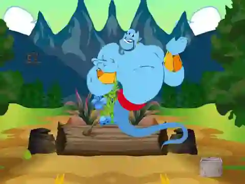 Escape From Wonder Genie Land เกมออนไลน์