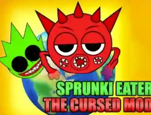 Sprunki Eater The Cursed Mod เกมออนไลน์
