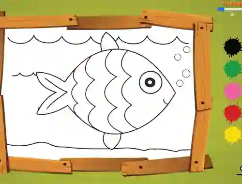 Kids Colour Game เกมออนไลน์