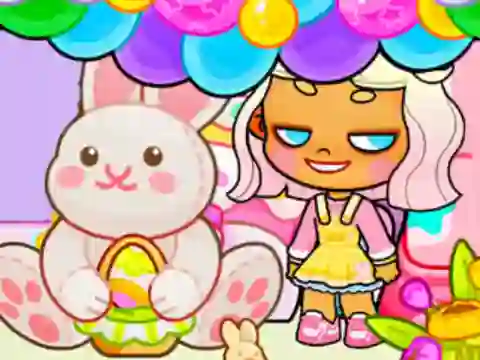 Jigsaw Puzzle: Avatar World Easter Party เกมออนไลน์